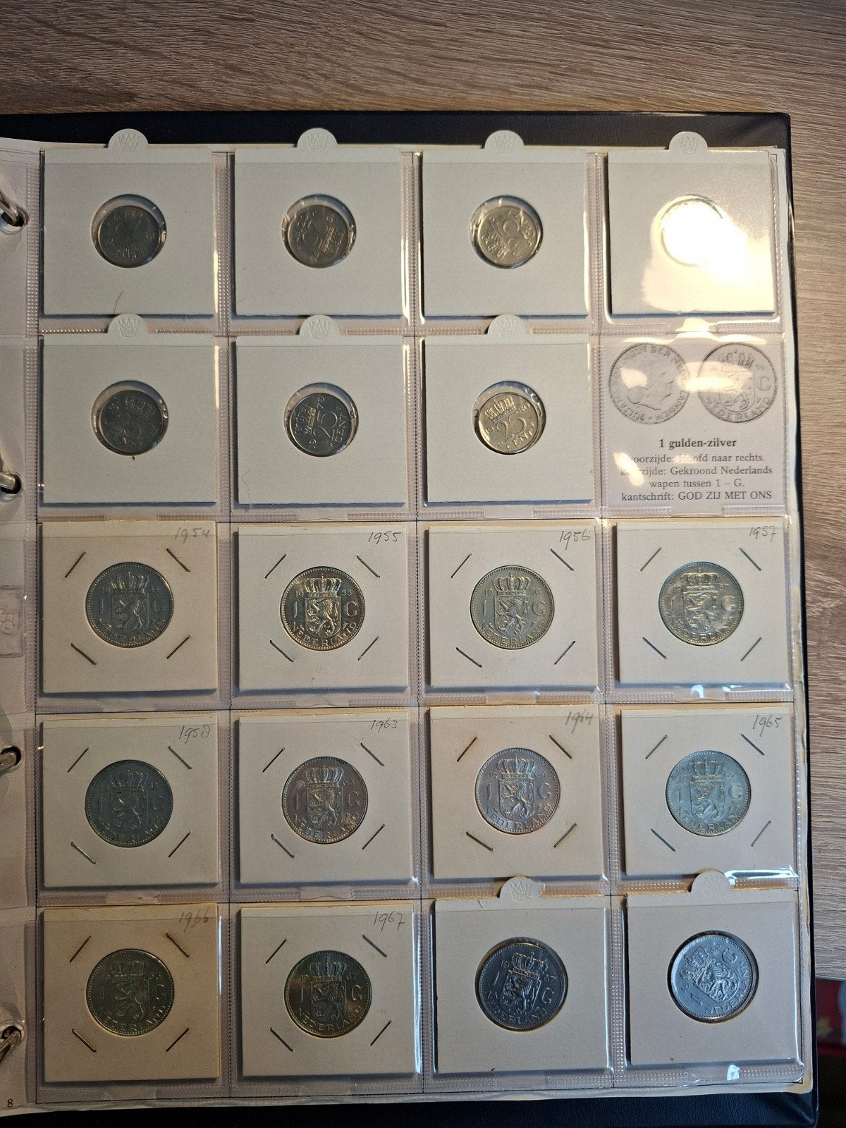 Guldens/rijksdaalders nikkel Juliana | 1 euro per stuk, Ophalen of Verzenden, Nederland, Munten