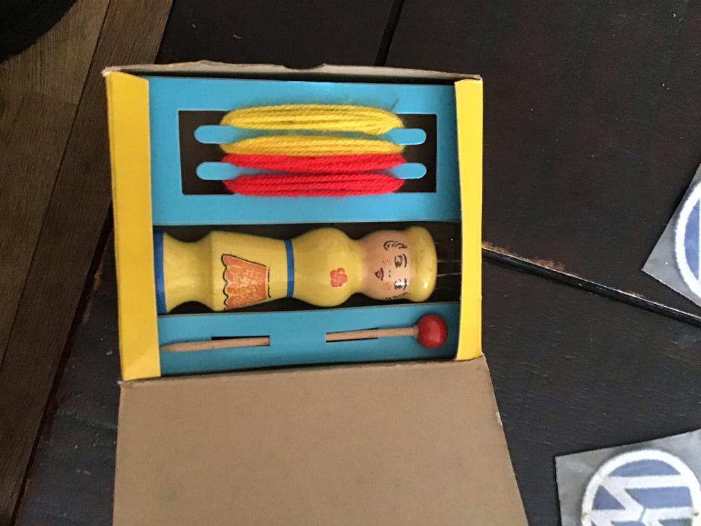 Vintage punniken setje oud maar ongebruikt in originele doos, Ophalen of Verzenden, Gebruikt, Breien, Overige typen