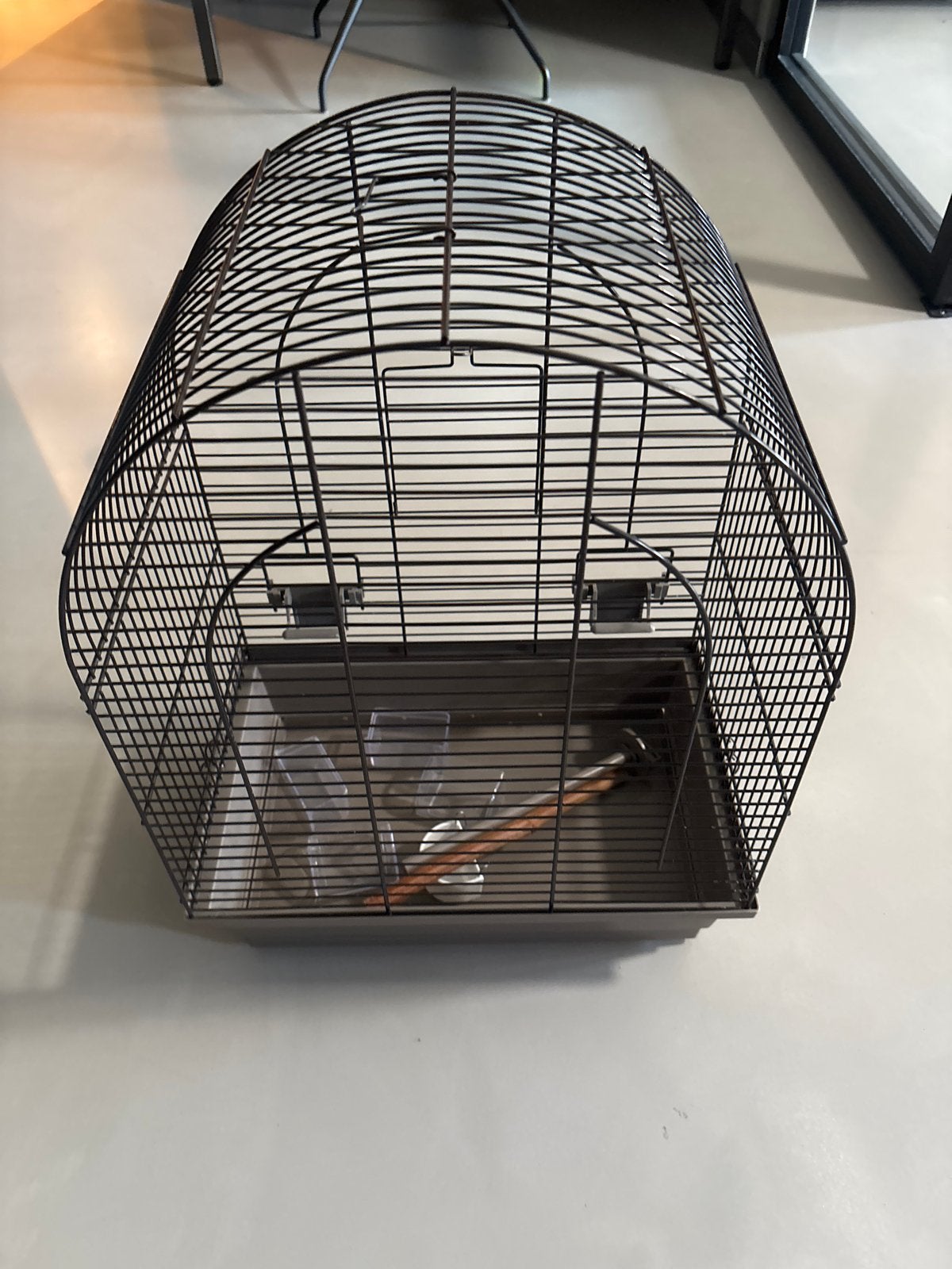 Vogelkooi, Ophalen of Verzenden, Zo goed als nieuw, Metaal, Vogelkooi