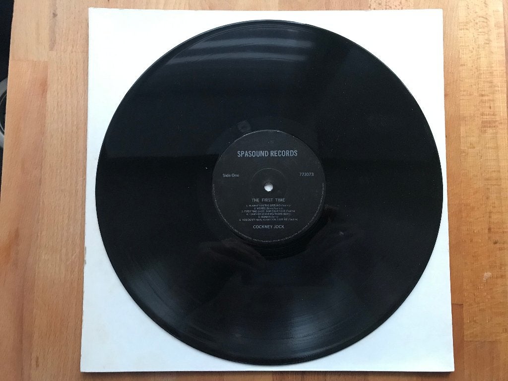 Cockney Jock - The First Time LP (Spasound Records), Cd's en Dvd's, Verzenden, Gebruikt, 12 inch, LP