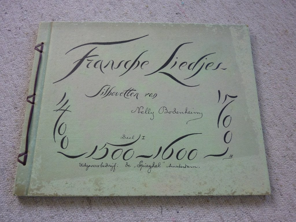 antiek liedjesboek Nelly Bodenheim, Boeken, Ophalen of Verzenden, Overige onderwerpen, Nelly Bodenheim, Gelezen