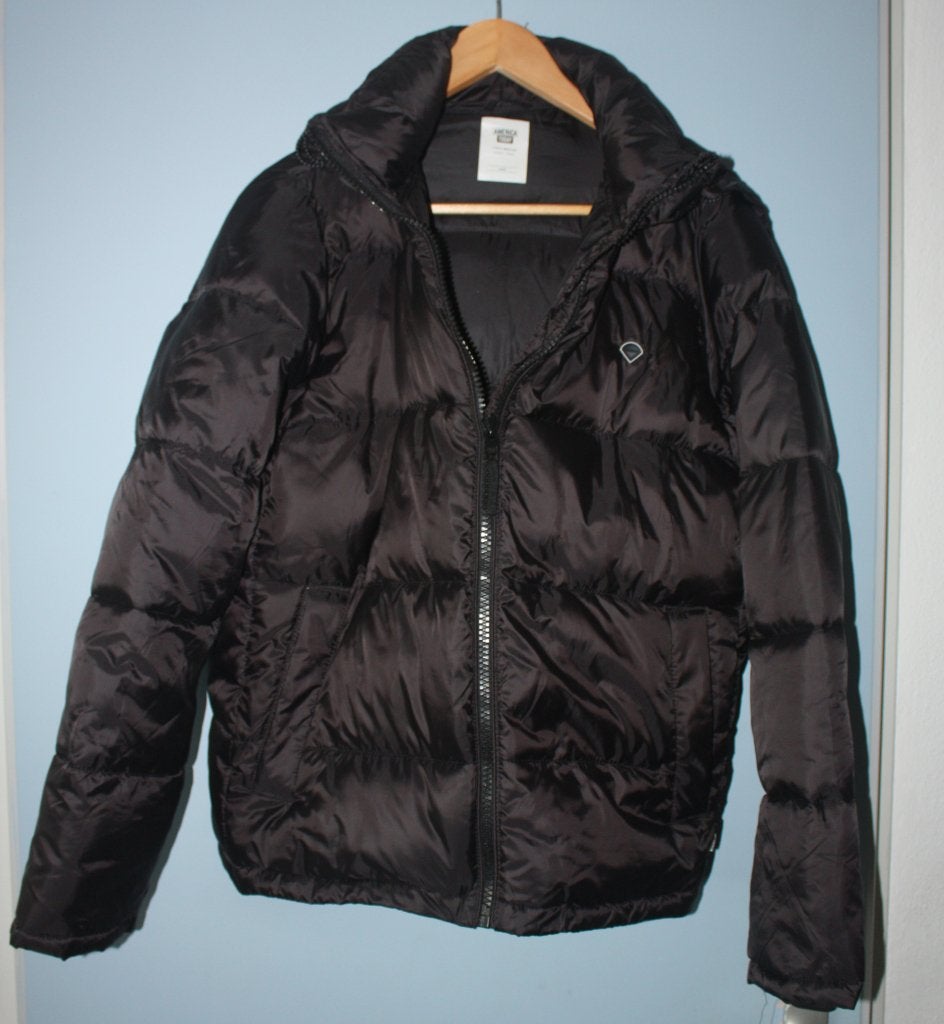 Originele zwarte Levi's jas mt L zgan, Zwart, Maat 42/44 (L), Ophalen of Verzenden, Zo goed als nieuw