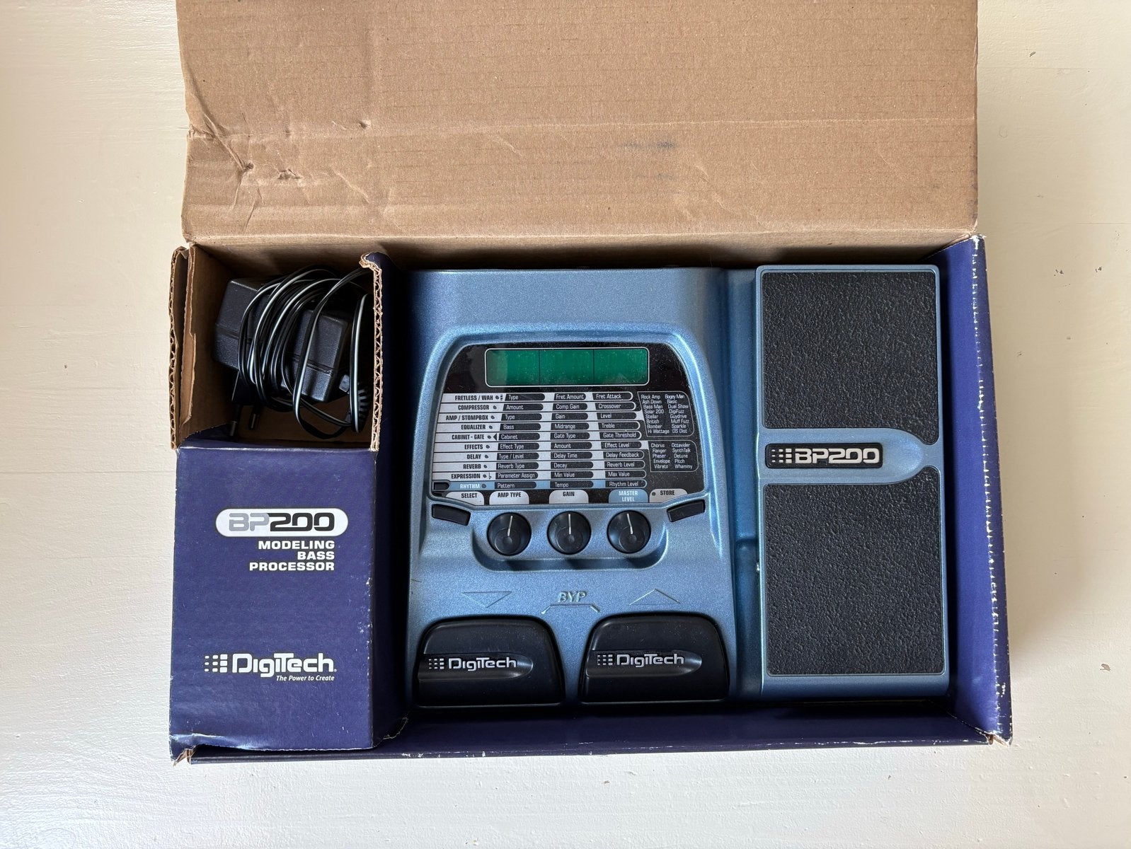 DigiTech BP200 Modeling Bass Processor, Ophalen of Verzenden, Gebruikt, Multi-effect