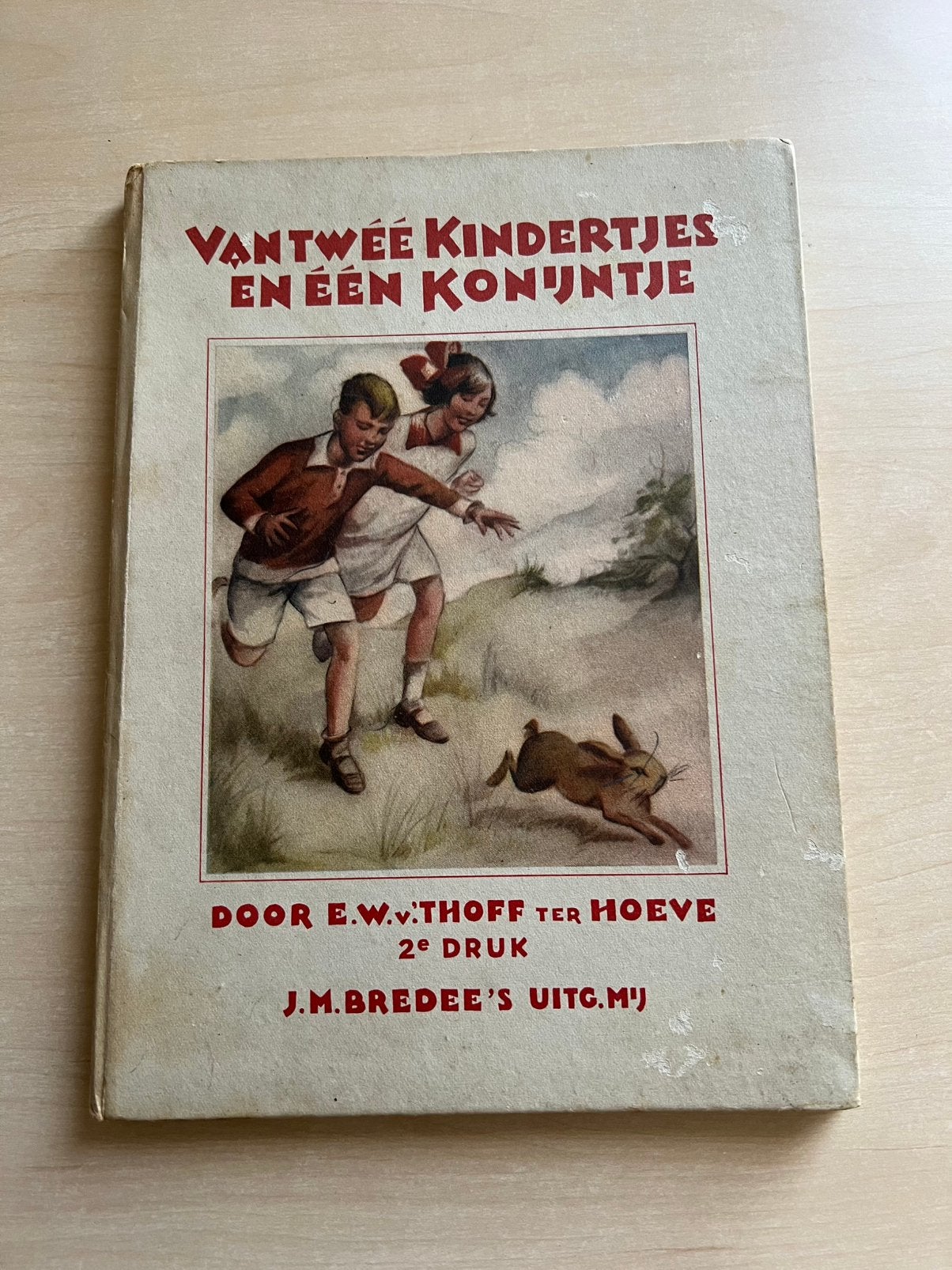 Van twee kindertjes en één konijntje - E. W. Van ‘tHoff, Ophalen of Verzenden