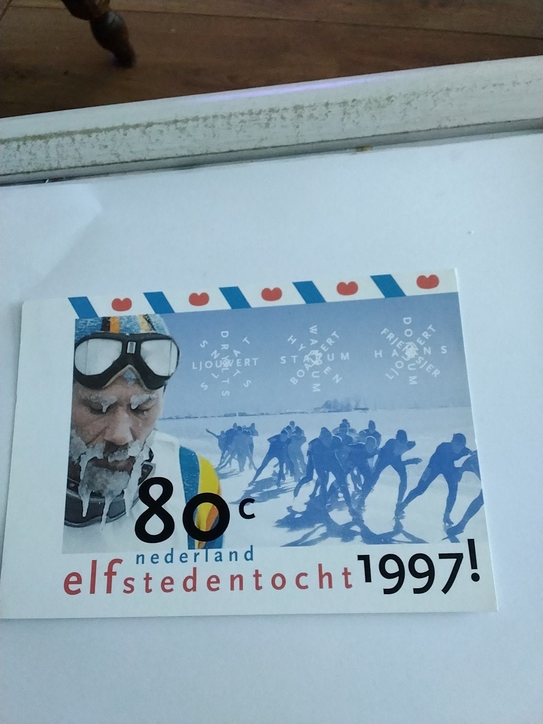 Ansichtkaart Elfstedentocht 1997, Ophalen of Verzenden