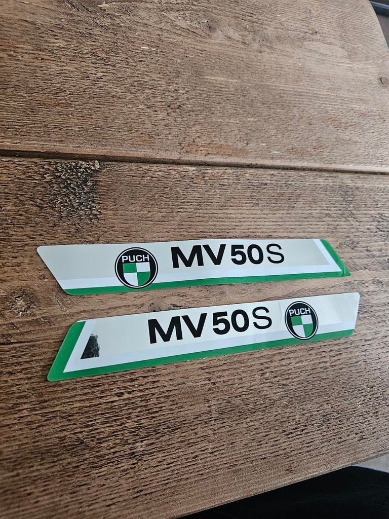 Puch MV 50 S stickers, Ophalen of Verzenden, Auto's
