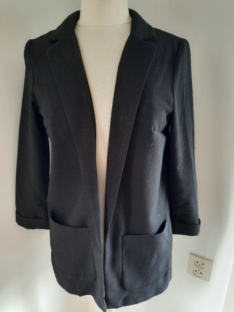 DIVIDED colbert zwart maat 38, Ophalen of Verzenden, Zo goed als nieuw, Maat 38/40 (M), Zwart