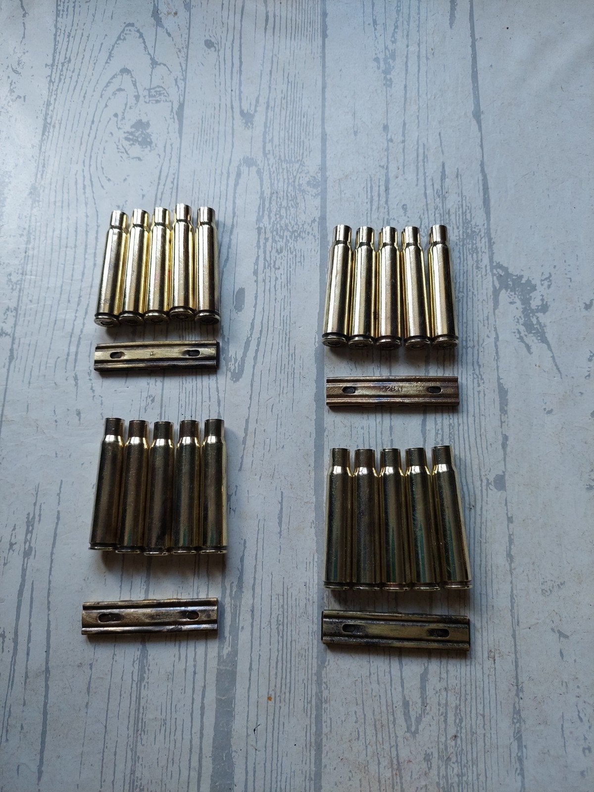 wo2  Duitse  k98  4clips LEEG, Ophalen of Verzenden, Duitsland, Hulzen of Bodemvondsten