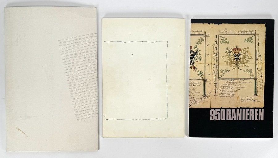 14. Ontwerpdossier, de Vries en Mulder - Groningen 950 jr, Antiek en Kunst, Antiek | Boeken en Bijbels, Ophalen