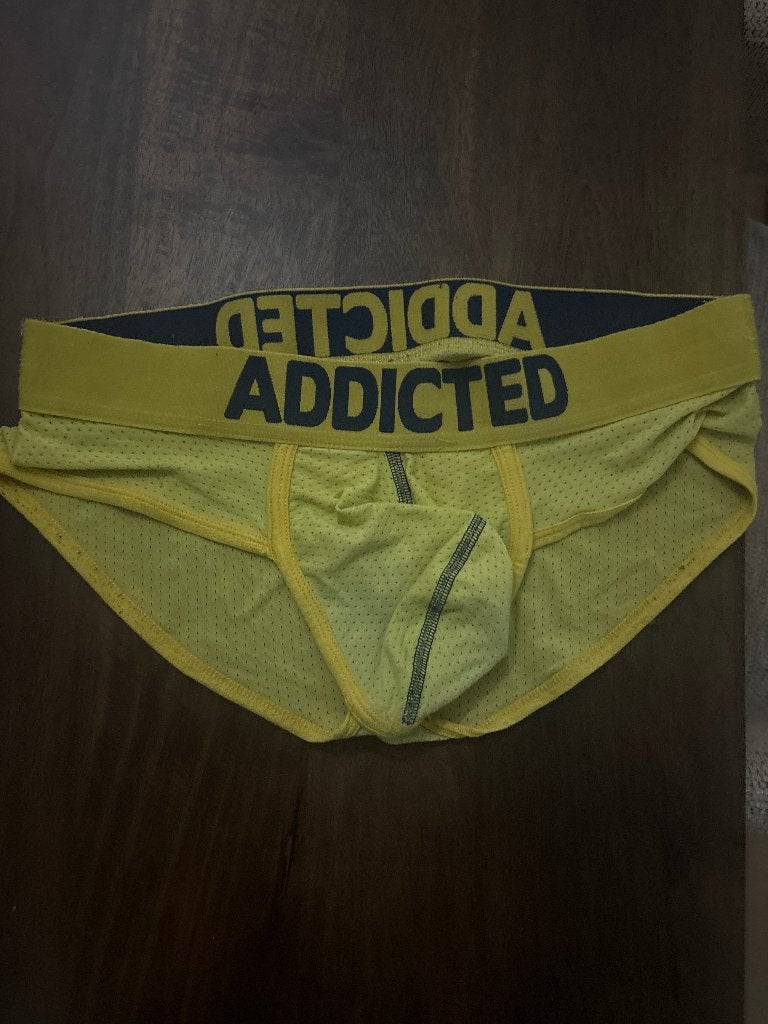Addicted slip geel L, Kleding | Heren, Ophalen of Verzenden, Geel, Slip