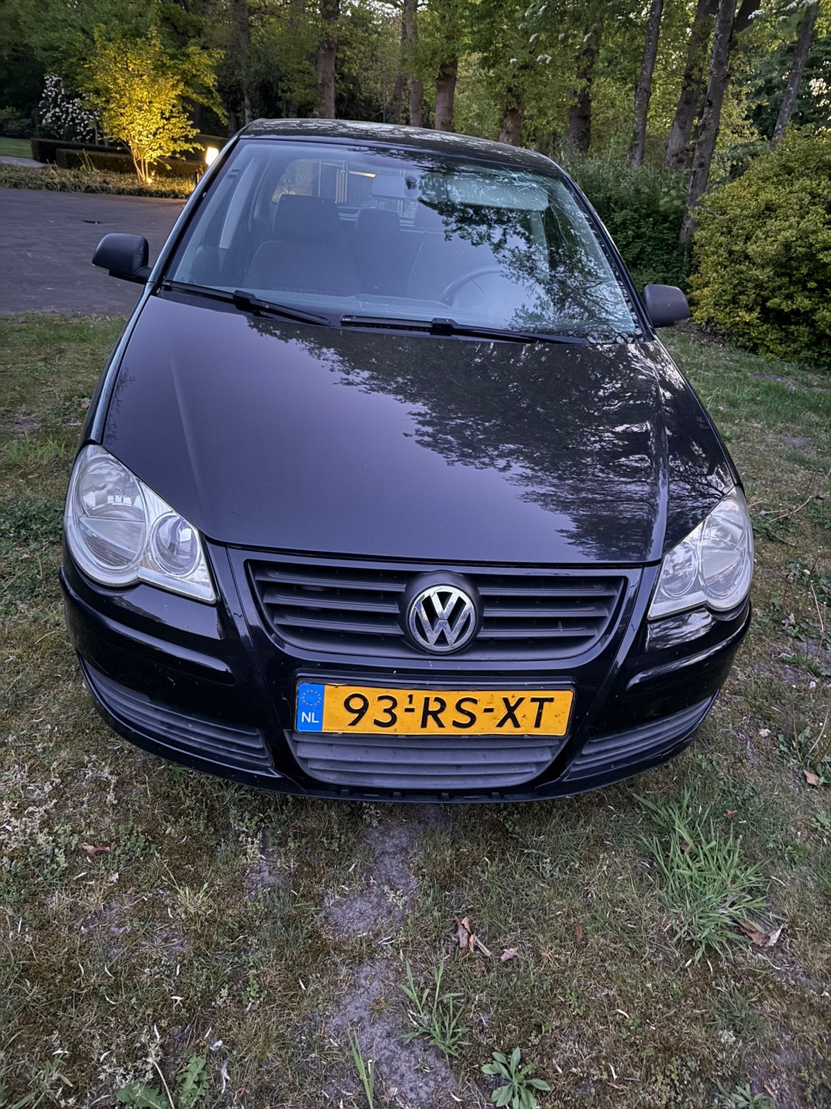Volkswagen Polo 1.4 55KW 2005 Zwart, Ophalen, Gebruikt, Volkswagen