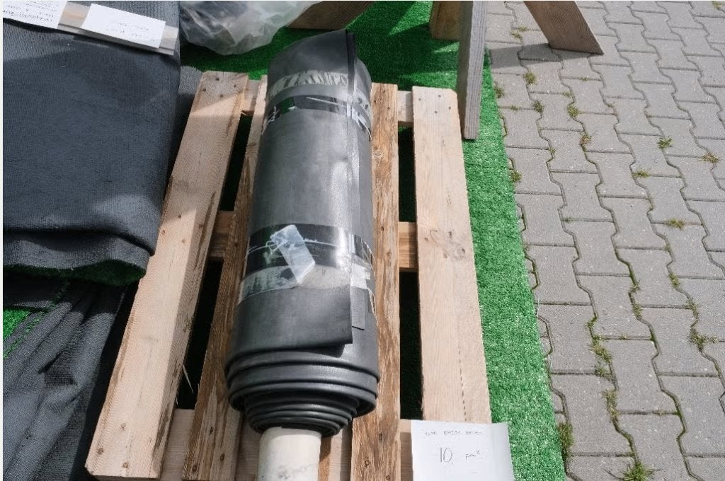 UITVERKOOP! dakbedekking epdm 10 euro per 1m2, Ophalen, Overige materialen, Zwart, Nieuw