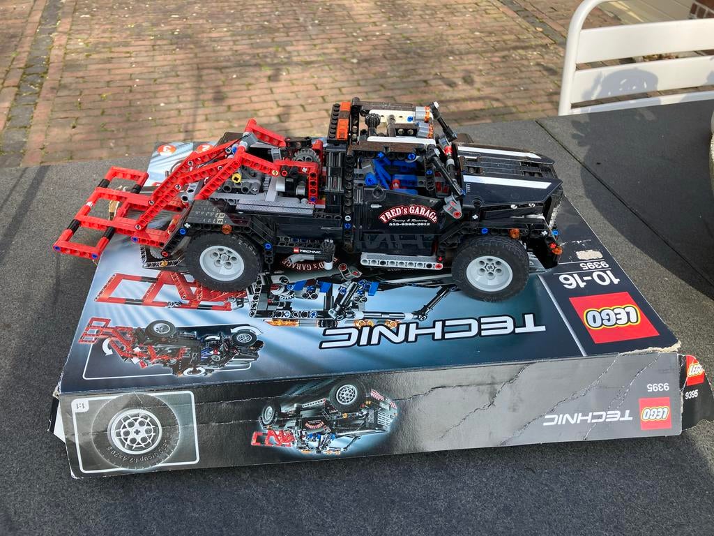 LEGO Technic 9395 Takelwagen met handleiding en doos, Kinderen en Baby's, Speelgoed | Duplo en Lego, Ophalen of Verzenden, Gebruikt