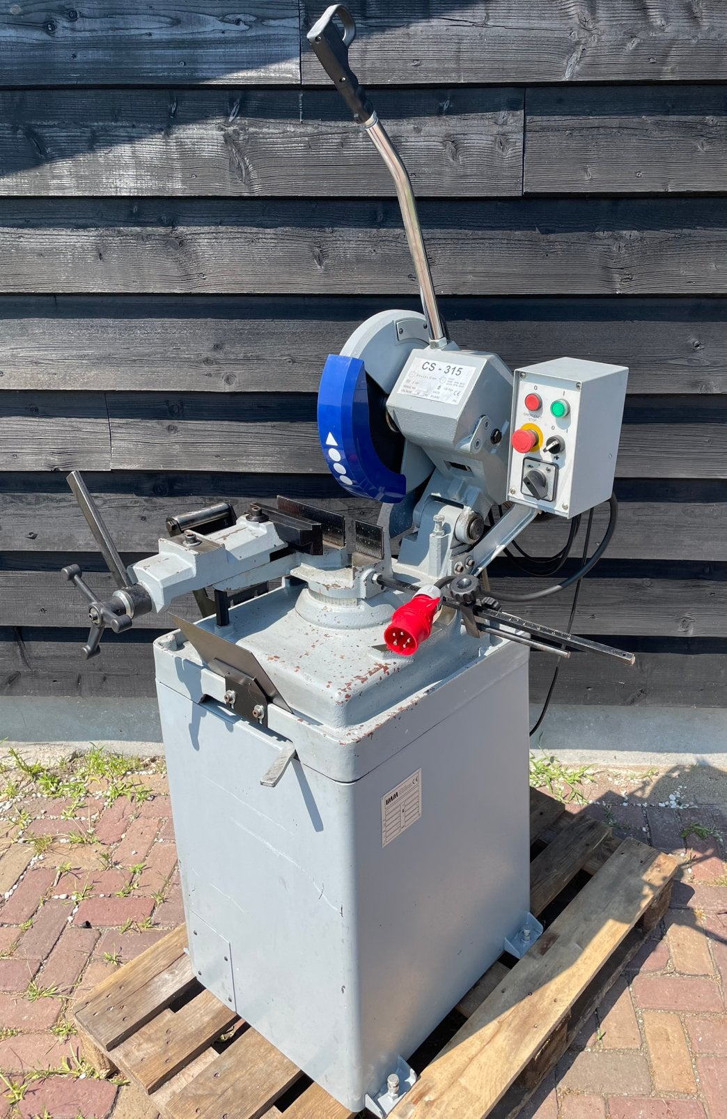 IMM metaalzaag cirkelzaag, Doe-het-zelf en Verbouw, Gereedschap | Zaagmachines, Ophalen, Zo goed als nieuw, Afkortzaag, 30 tot 70 mm