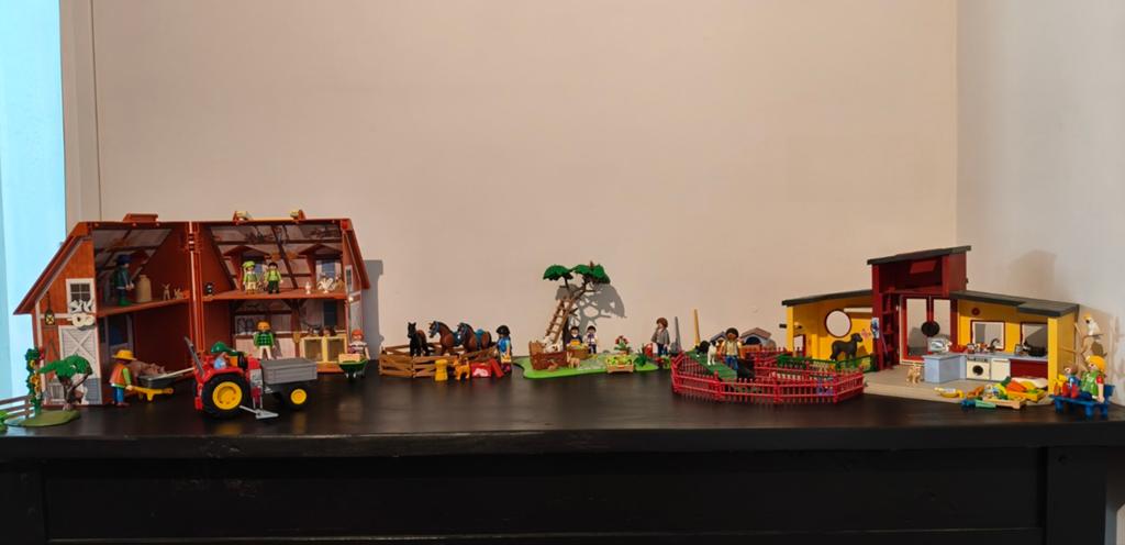 Set 3 dieren en boerderij, meerdere playmobil sets in 1 koop, Ophalen of Verzenden