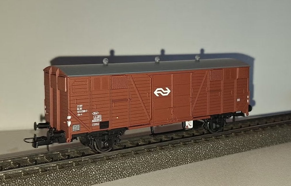 Artitec 20.164.03 - 4-deurs goederenwagen van de NS in ovp, Overige merken, Gelijkstroom, Ophalen of Verzenden, NS