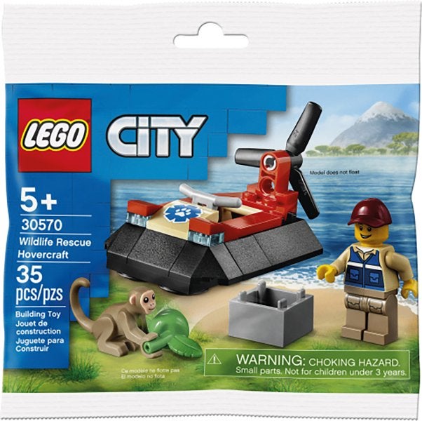 Lego Town City Wildlife Rescue 30570 Wildlife Rescue Hover, City, Nieuw, Ophalen of Verzenden, Complete set