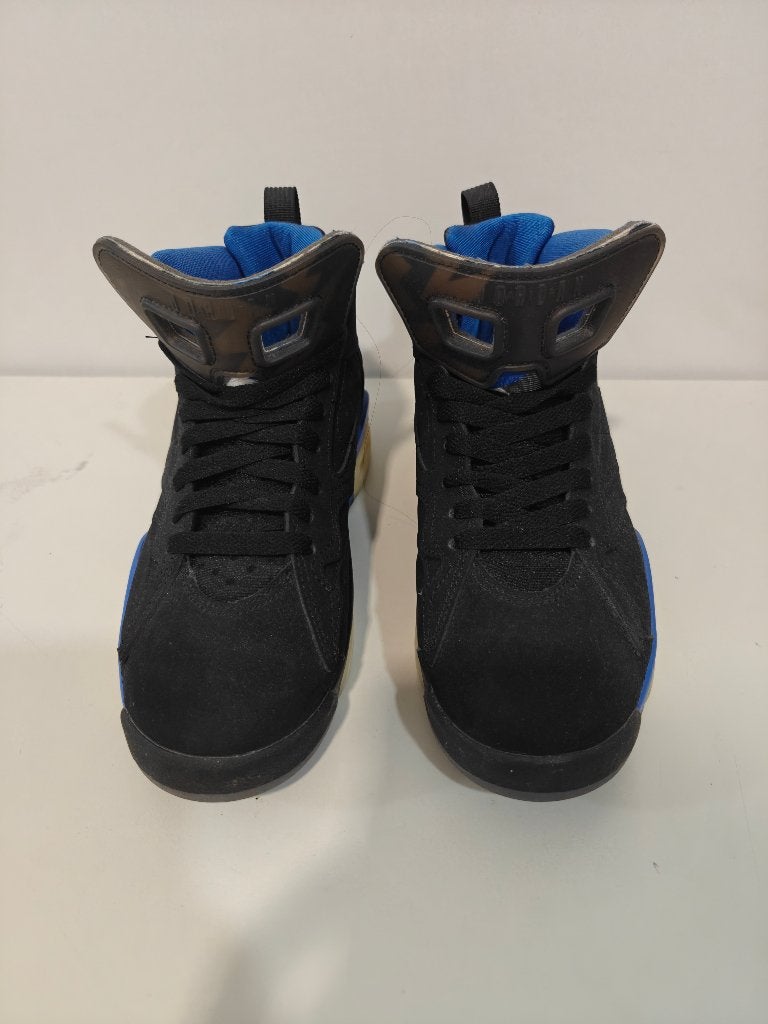 Dames Zwarte- blauw Air Jordan 6, Zwart, Nike, Ophalen of Verzenden, Sneakers of Gympen