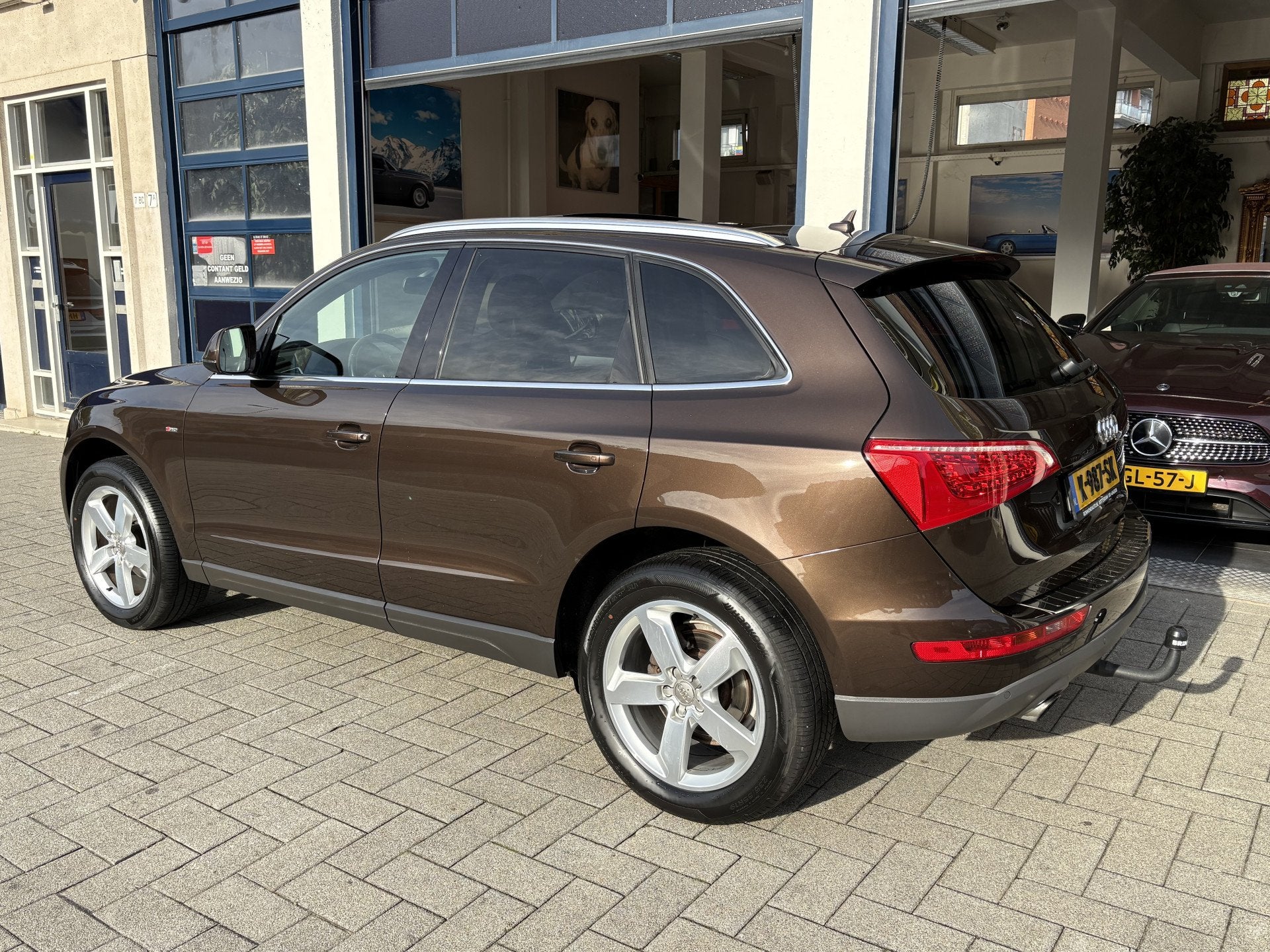 Audi Q5 2.0 TFSI quattro Pro Line S-LINE PANORAMA-VAG ONDERH, Auto's, Automaat, Gebruikt, Zwart, 4 cilinders