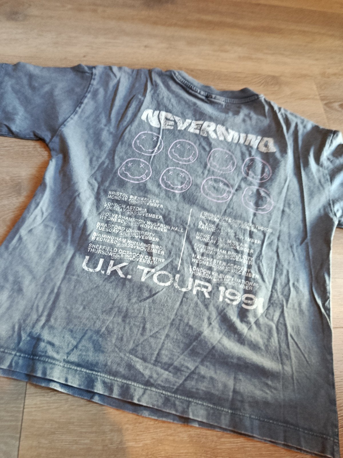 Leuk Nirvana T-shirt maat 134/140, Ophalen of Verzenden, Gebruikt, Nirvana, Jongen of Meisje
