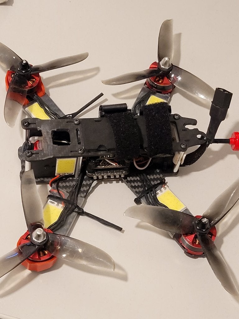 5 inch FPV drone, brighten up the sky!, Elektro, Gebruikt, Quadcopter of Multicopter, Ophalen of Verzenden