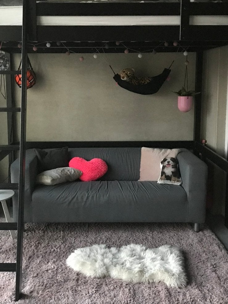 Ikea klippan bankje, Ophalen, Gebruikt, 150 tot 200 cm, Tweepersoons