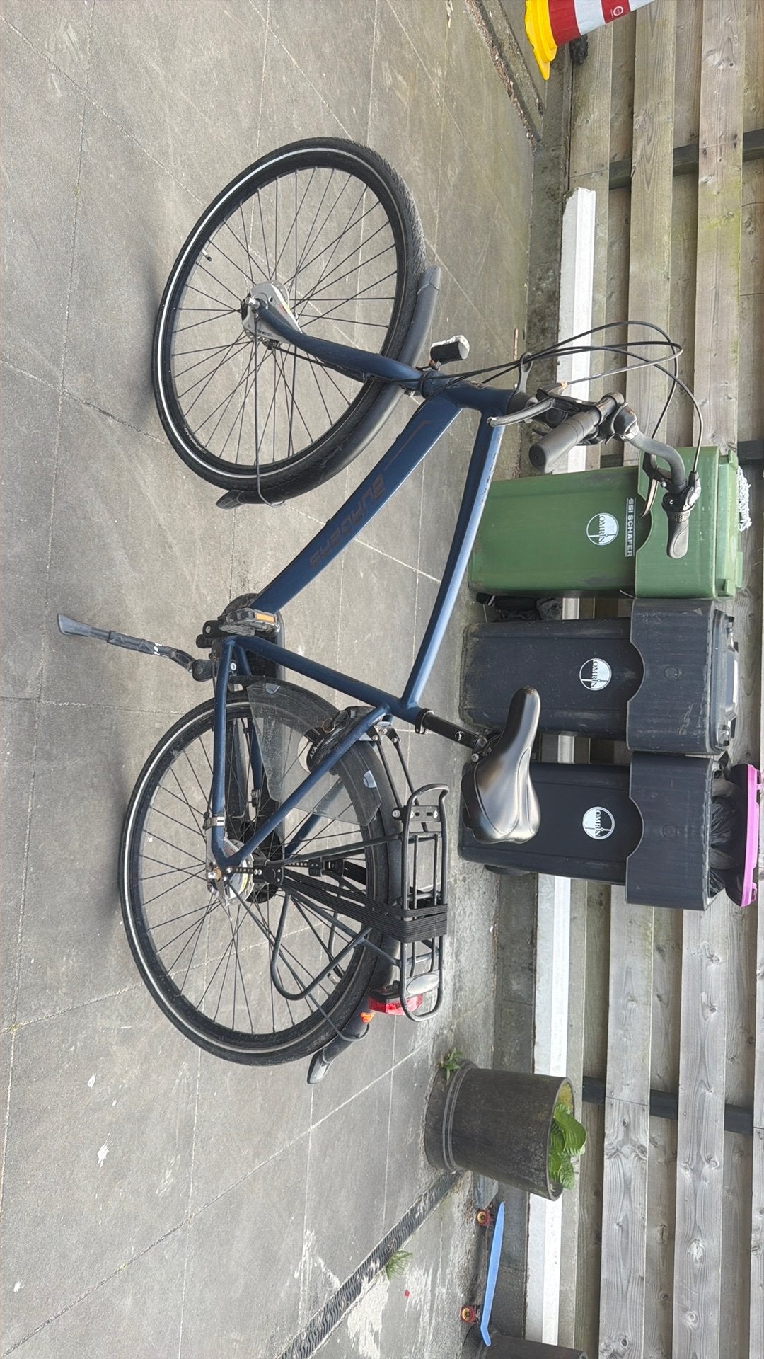 Burgers fiets, Versnellingen, Zo goed als nieuw, Schijfrem, 53 tot 57 cm