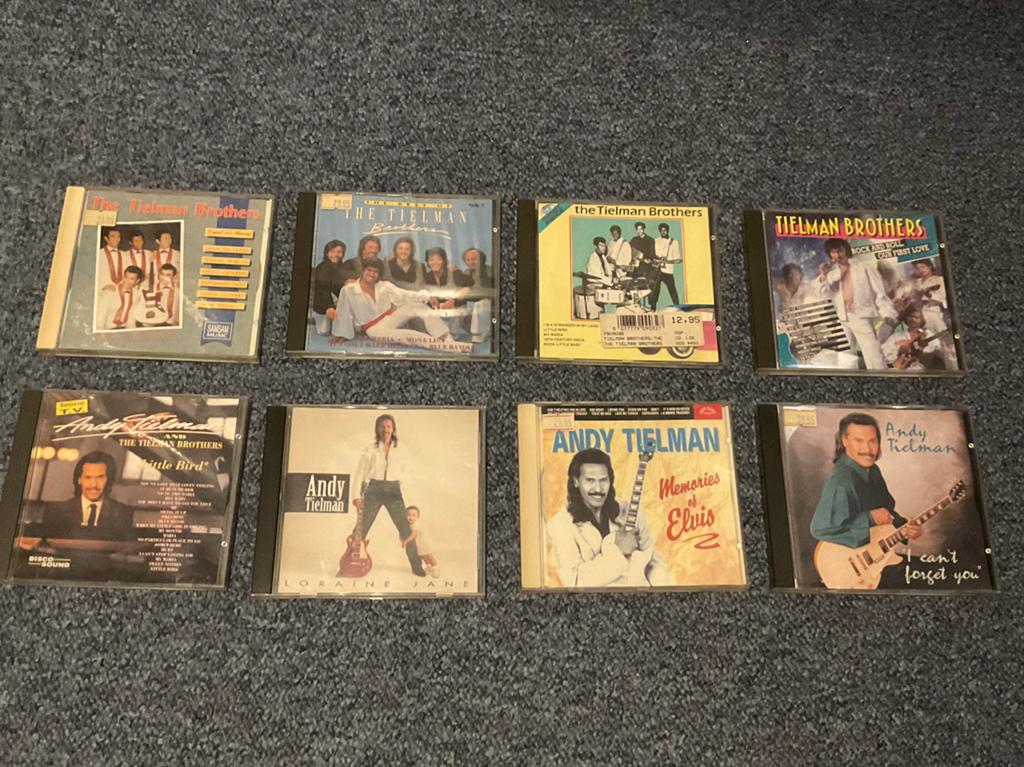 The  Tielman Brothers en Andy Tielman, Cd's en Dvd's, Ophalen of Verzenden, Zo goed als nieuw
