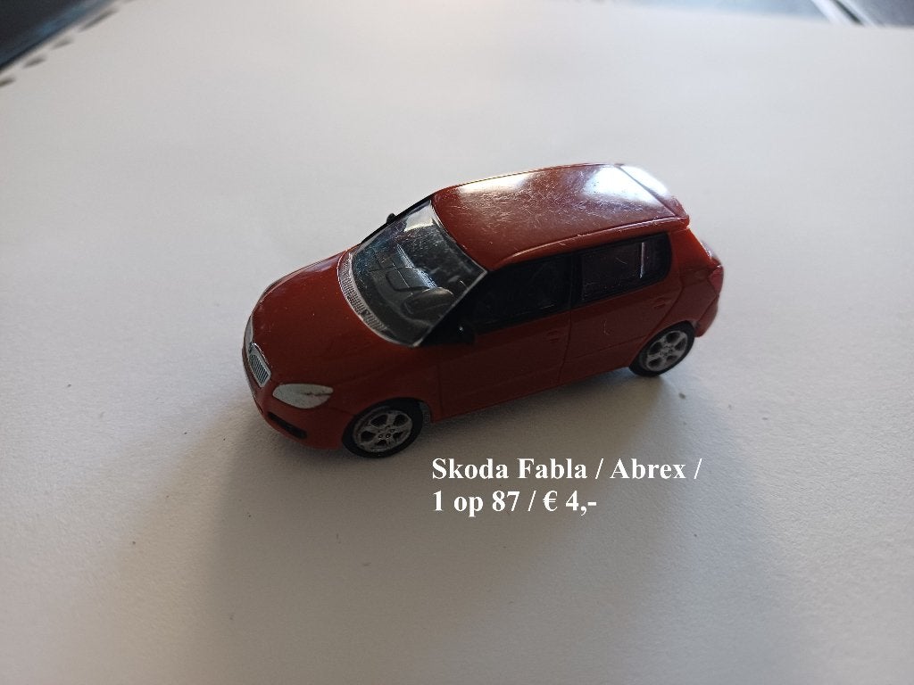 skoda modelauto, Ophalen of Verzenden, Nieuw, Auto