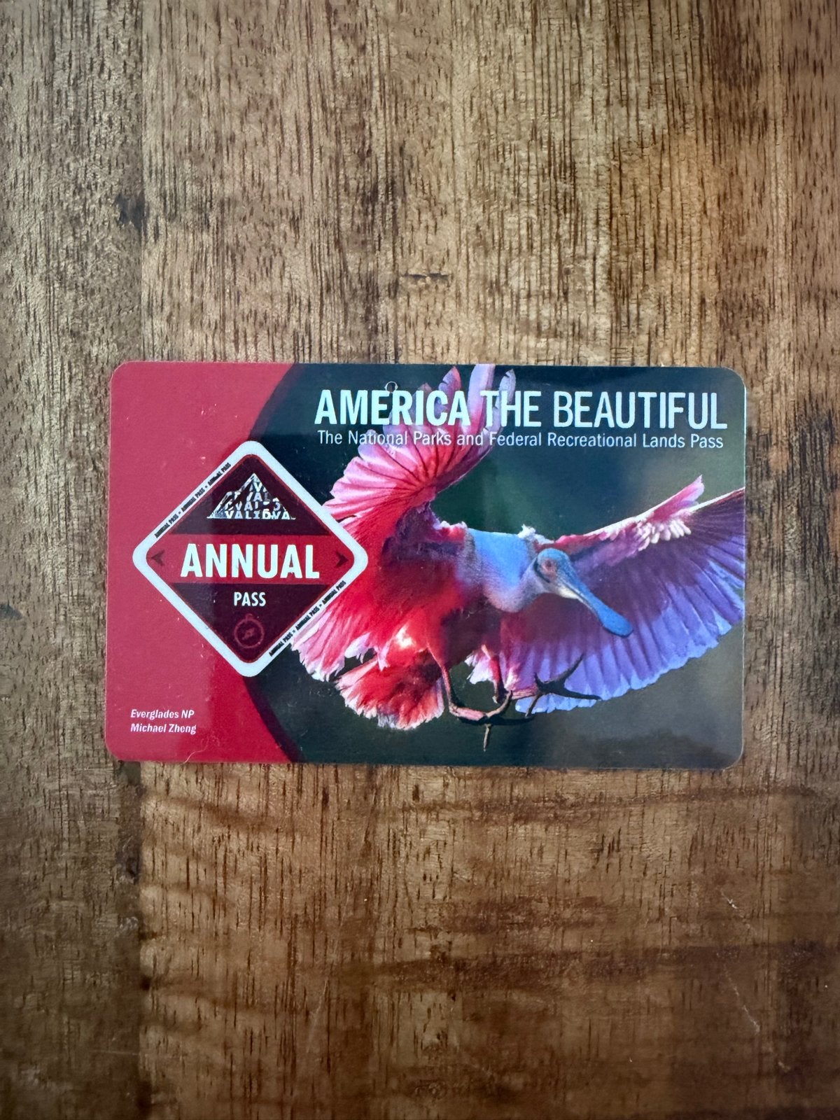 America The Beuatiful pas geldig t:m Sept 26, Drie personen of meer