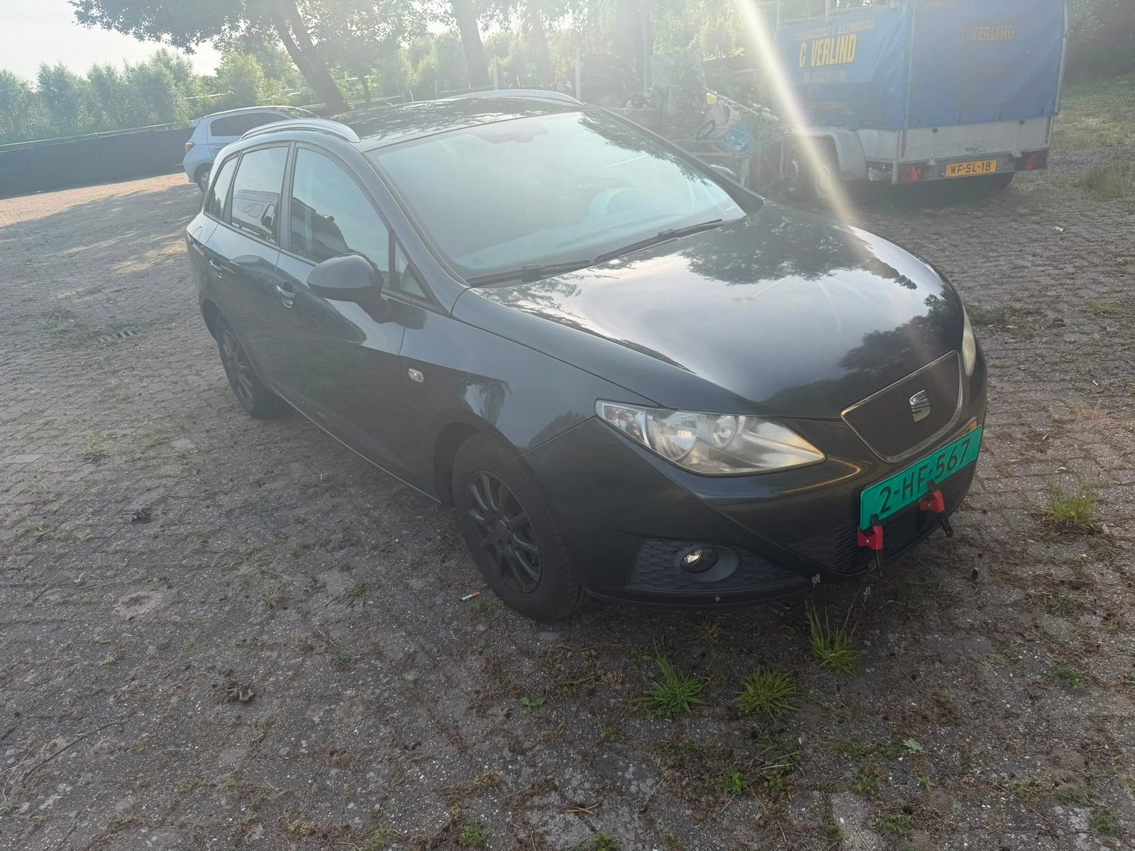Seat Ibiza 1.2TDI 55KW Ecomotive ST 2011 Grijs, Auto's, Seat, Bedrijf, Ibiza, Diesel, Euro 5, A, Stationwagon, Handgeschakeld