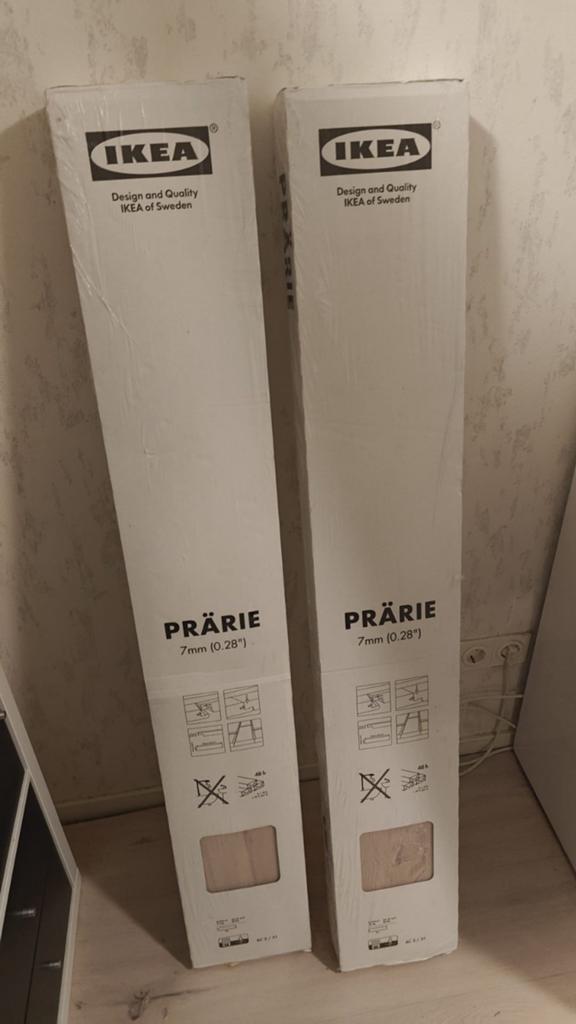 IKEA PRÄRIE Laminate Flooring – 2 Packs, Ophalen, 50 tot 150 cm, Nieuw, 10 tot 30 cm