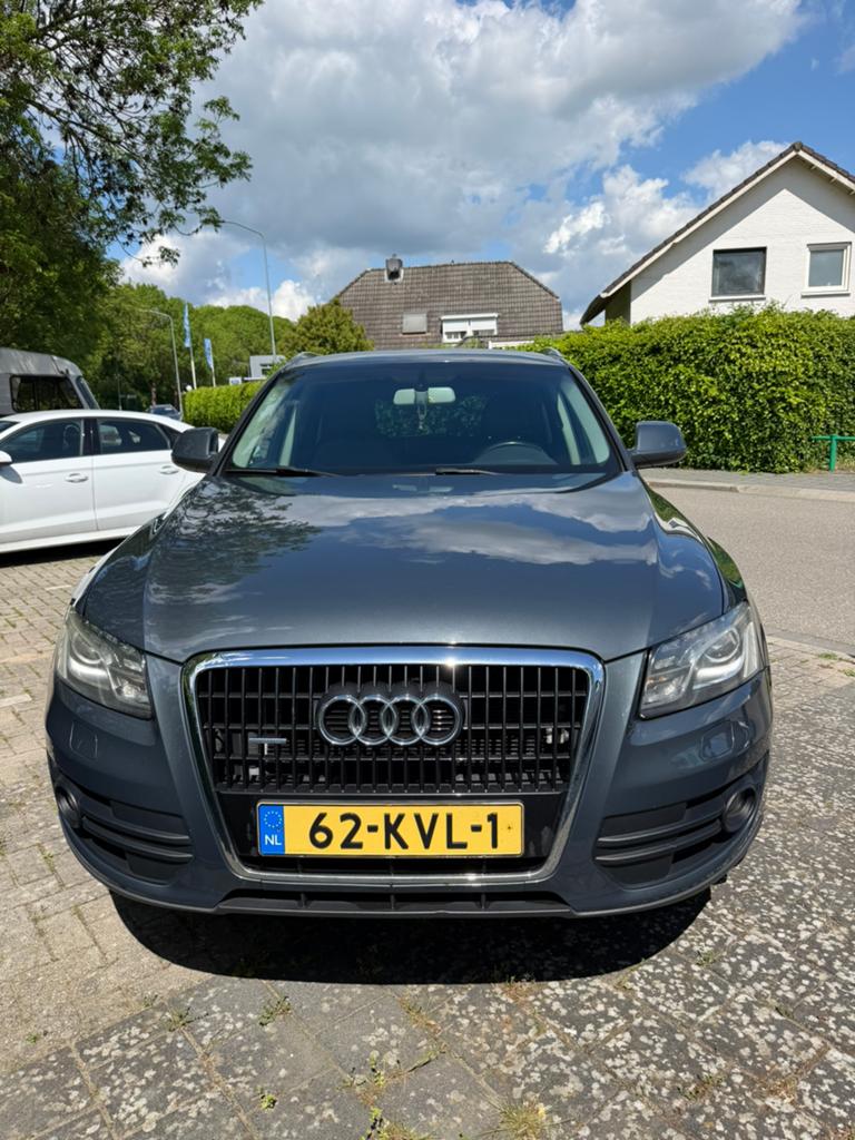 Audi Q5 2.0 Tfsi Quattro S-tronic  Grijs 255pk!, Automaat, Zwart, Leder, Vierwielaandrijving