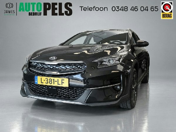 Kia Xceed 1.6 GDi PHEV DynamicPlusLine hybride Automaat Navi, Auto's, XCeed, Gebruikt, Euro 6, Leder en Stof