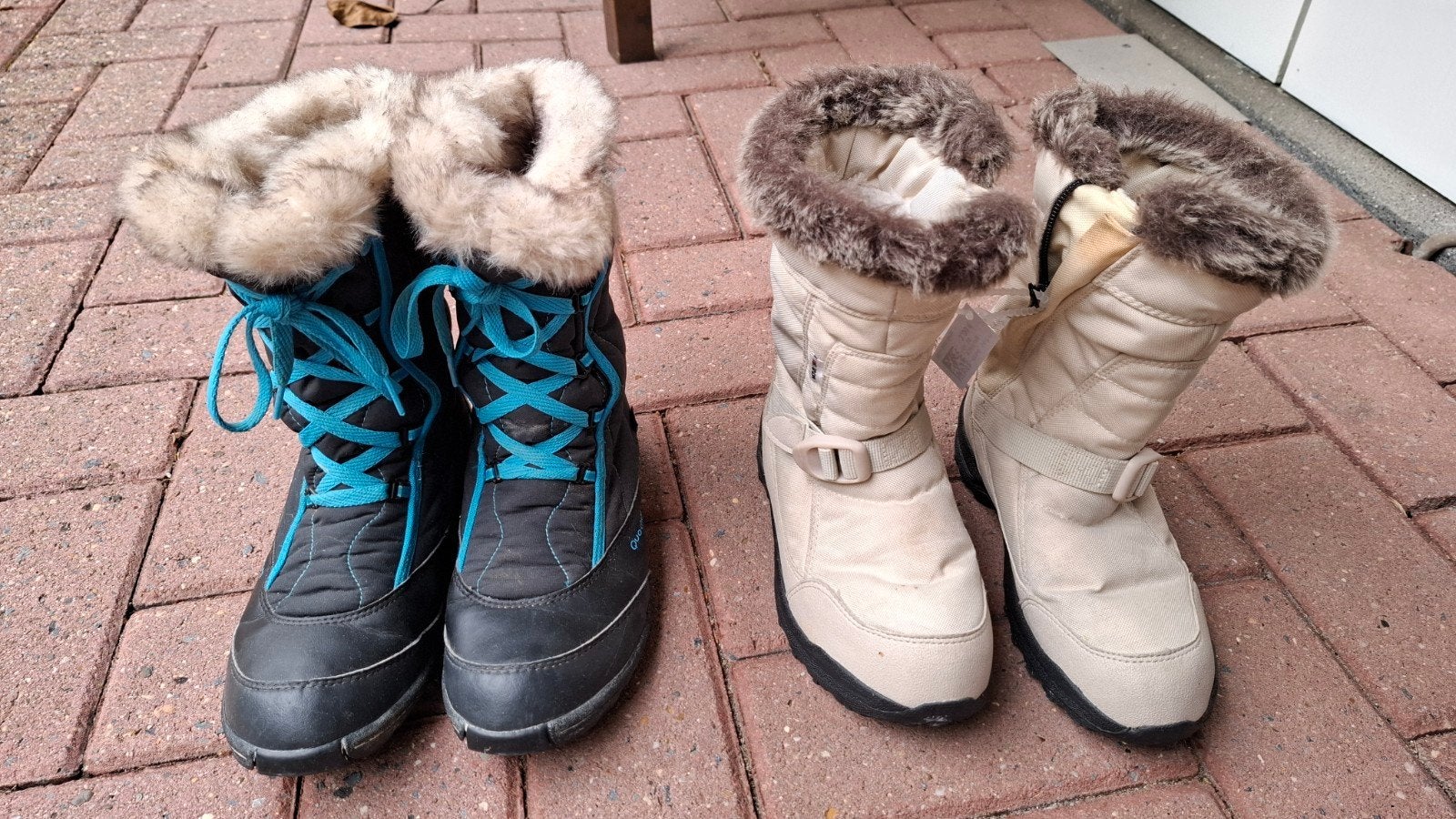 sneeuwschoenen, schoenen voor in sneeuw, Ophalen, Blauw, Snowboots, Zo goed als nieuw