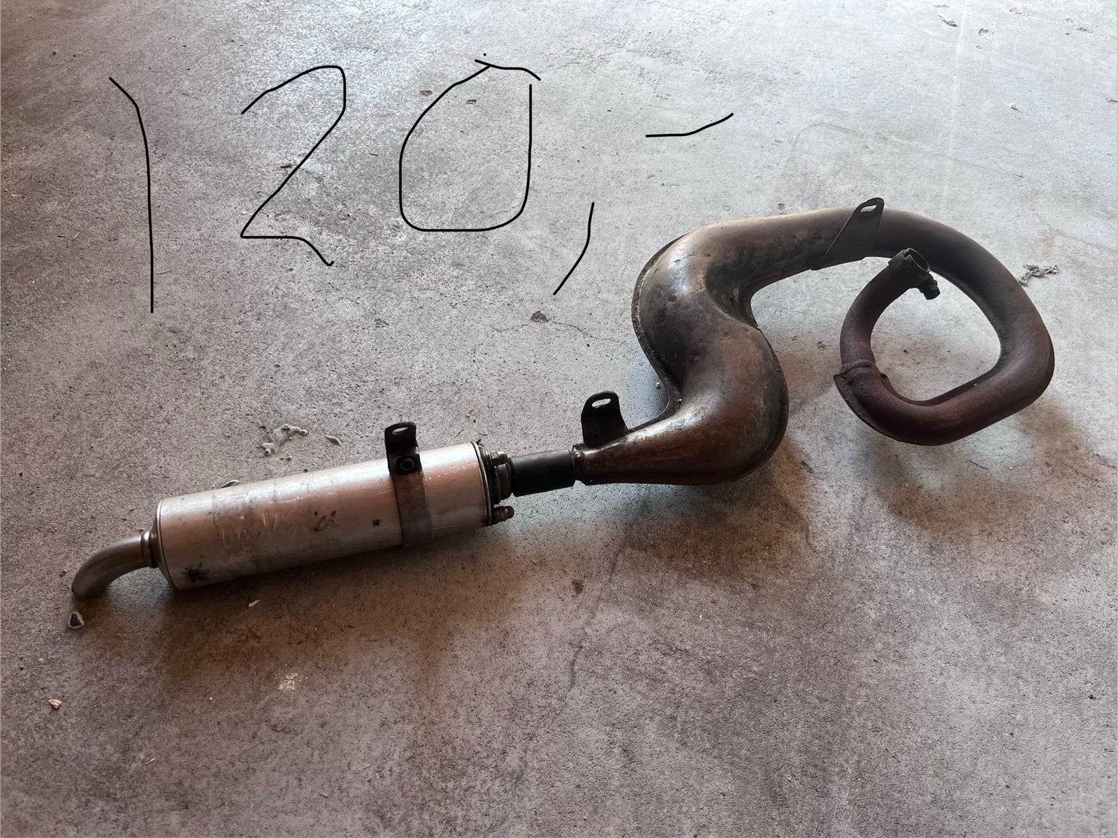 🟥 Leovinci Circuit Krul Uitlaat Gilera Citta 🟥, Ophalen of Verzenden, Uitlaat, Gilera
