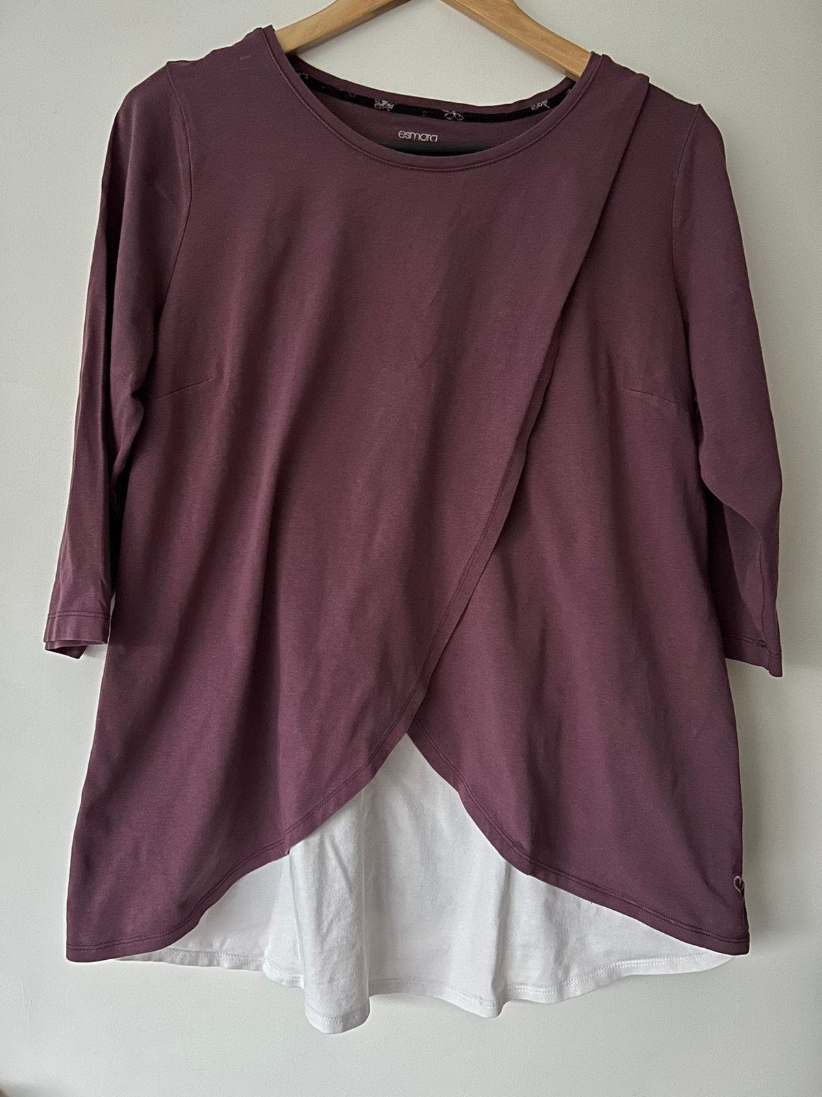 Shirt, positie, maat 44/46, bordeaux, Kleding | Dames, Maat 42/44 (L), Gedragen, Rood, Shirt of Top