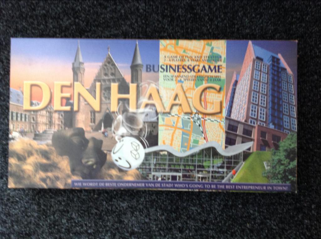 Businessgame Den Haag - Strategisch bordspel, Hobby en Vrije tijd, Gezelschapsspellen | Bordspellen, Drie of vier spelers, Ophalen
