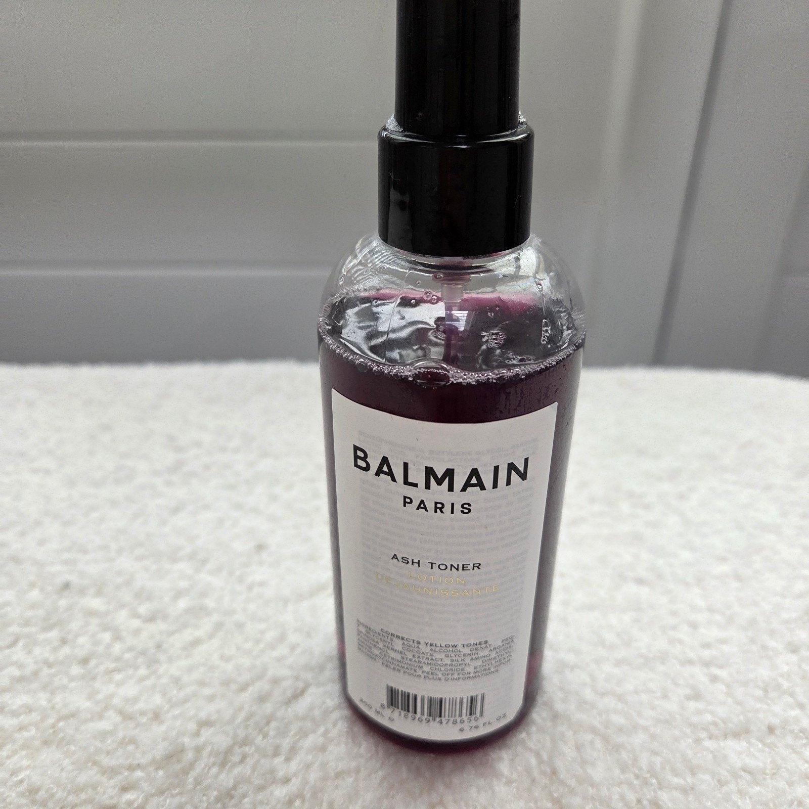 Balmain Ash toner zilver spray, Sieraden, Tassen en Uiterlijk, Uiterlijk | Haarverzorging, Verzenden, Nieuw, Haarverzorger of -hersteller