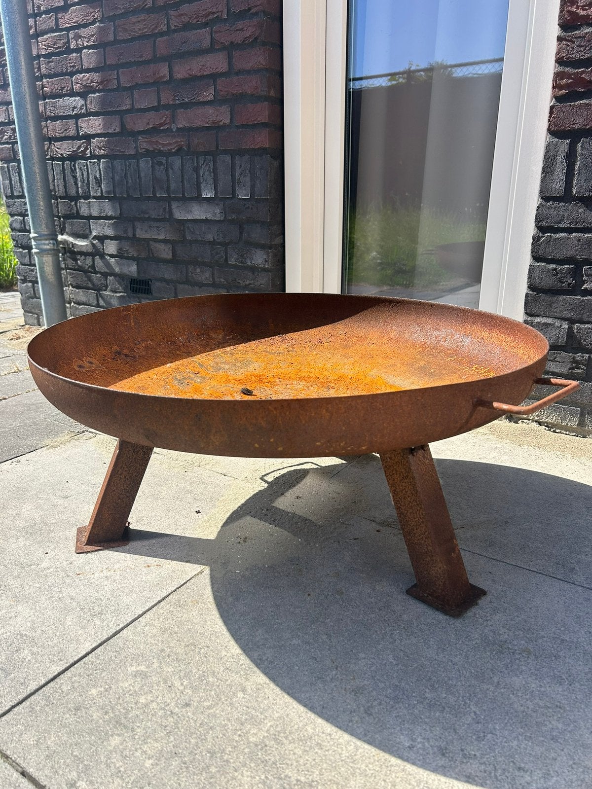 Vuurschaal van staal 75 cm, Tuin en Terras, Ophalen