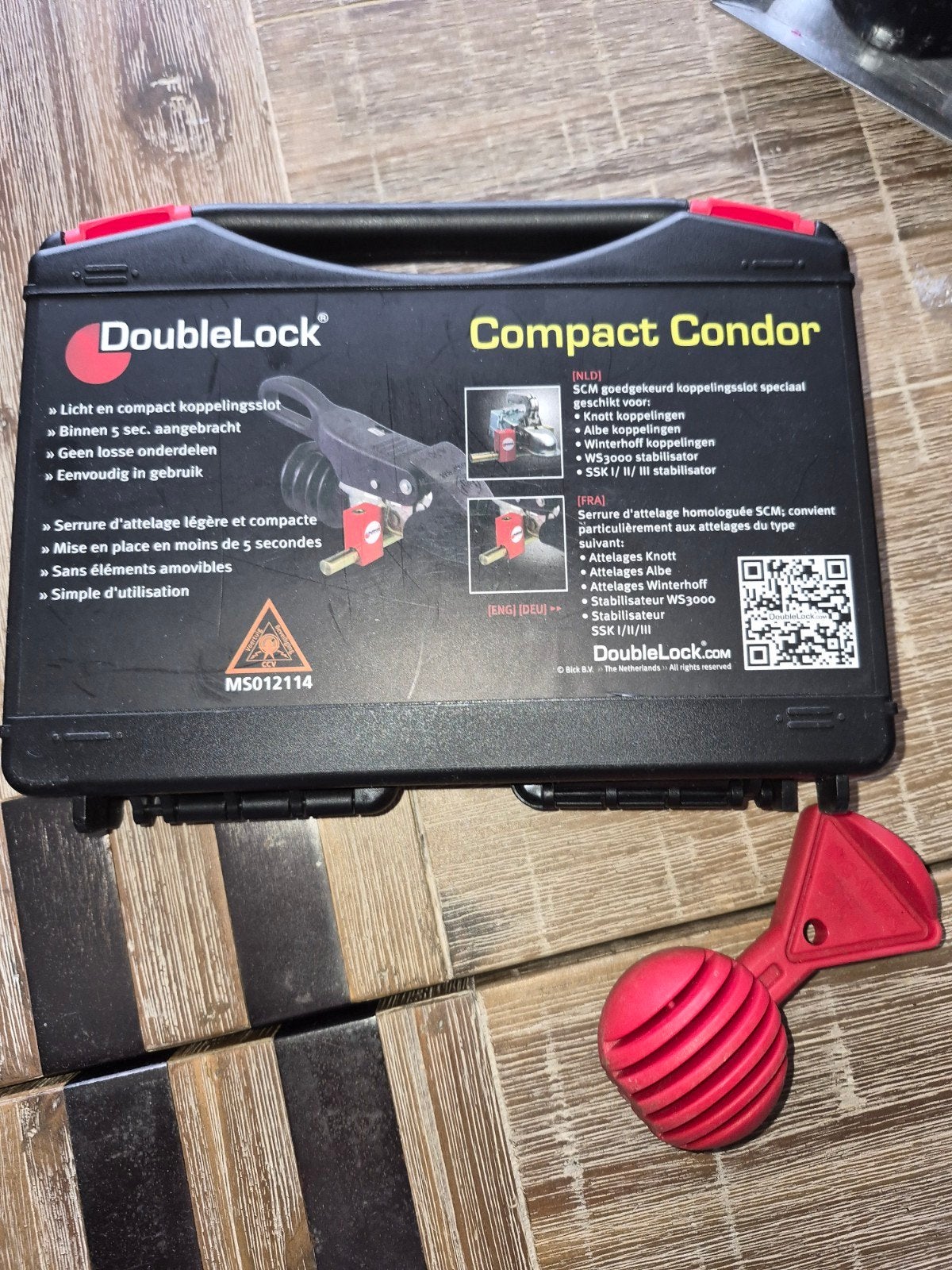 DoubleLock Compact Condor SCM gekeurd koppelingsslot, Ophalen of Verzenden, Zo goed als nieuw