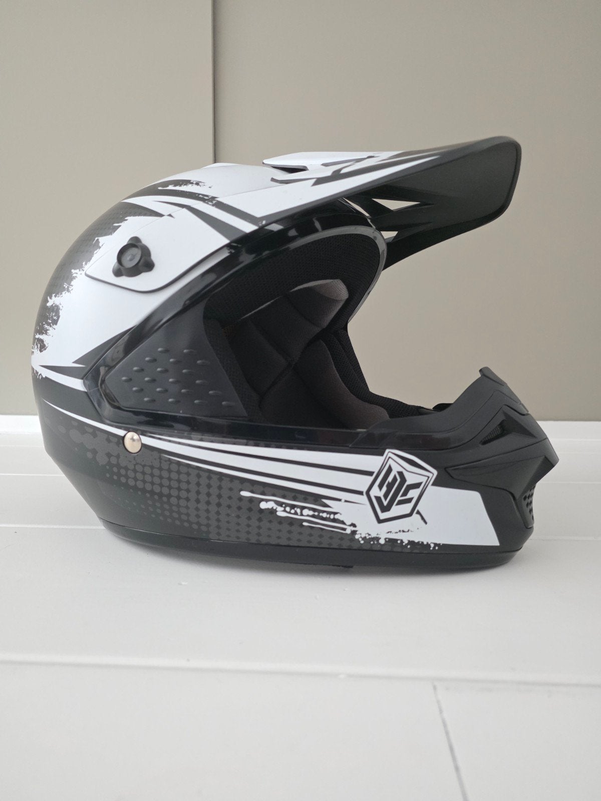 Offroadhelm - crosshelm HJC CS-MX II, maat XS (54cm), XS, Offroadhelm, HJC, Kinderen