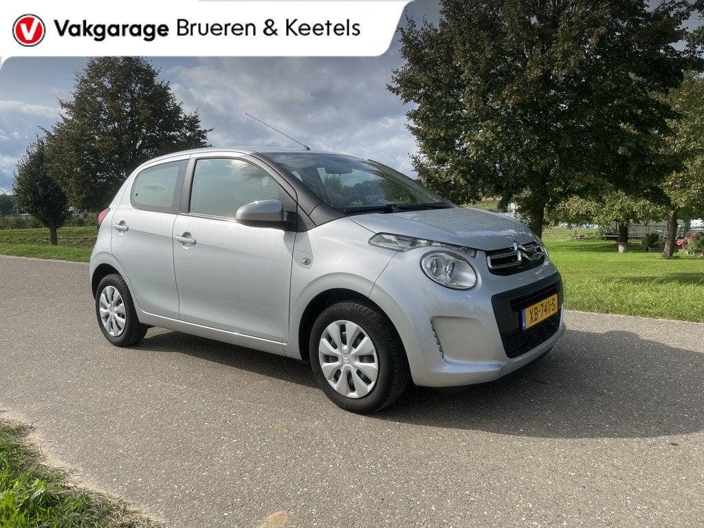 Citroën C1 1.0 VTi Feel (bj 2018), Auto's, Stof, Gebruikt, Euro 6, 4 stoelen