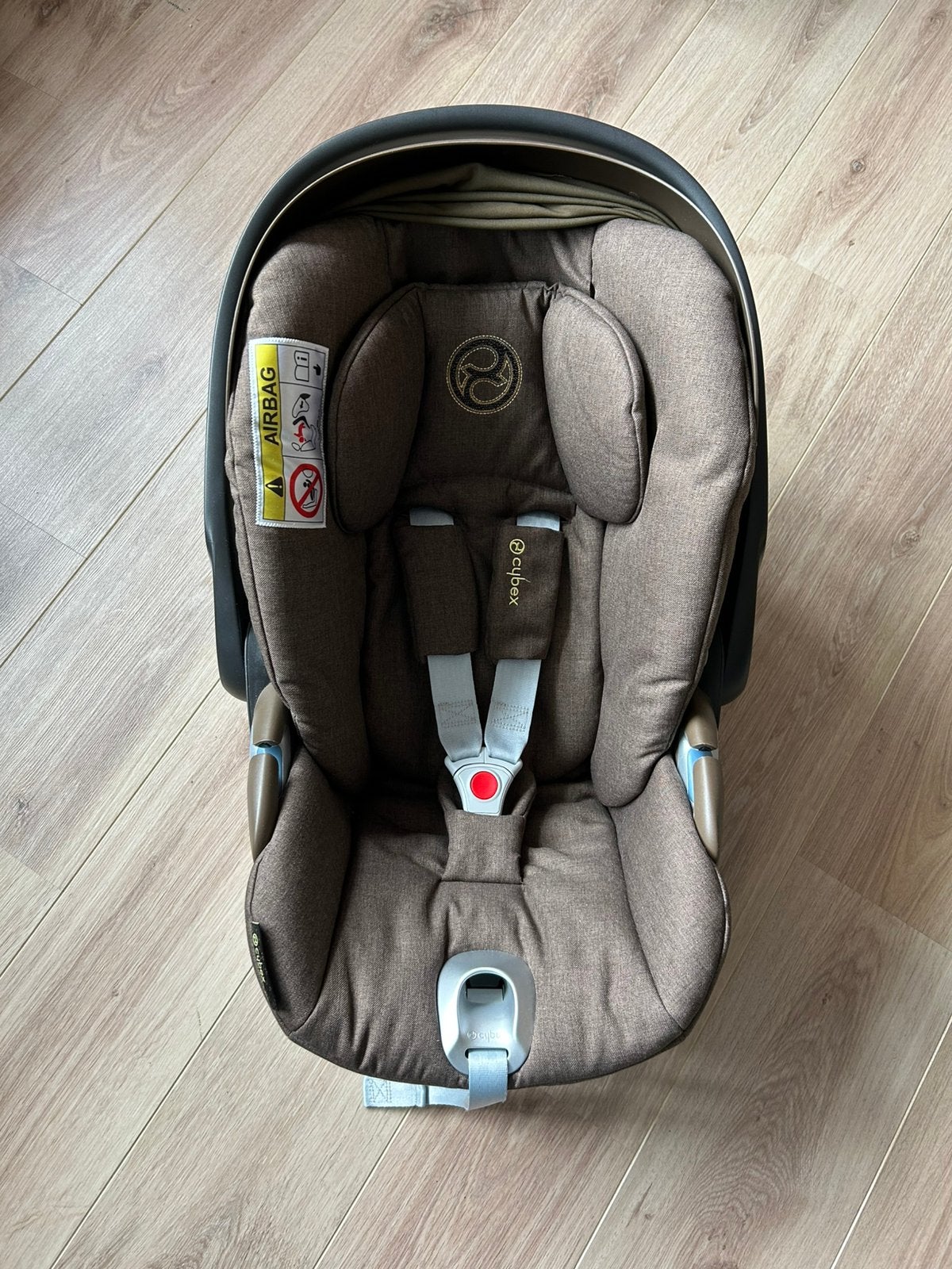 Autostoel Cybex Cloud Z2 I-Size Plus Autostoel Khaki Green, Kinderen en Baby's, Autostoeltjes, Autogordel, Zo goed als nieuw, 0 t/m 13 kg
