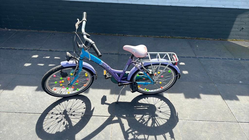 Loekie coolgirl, Ophalen, Zo goed als nieuw, Terugtraprem, 16 tot 20 inch