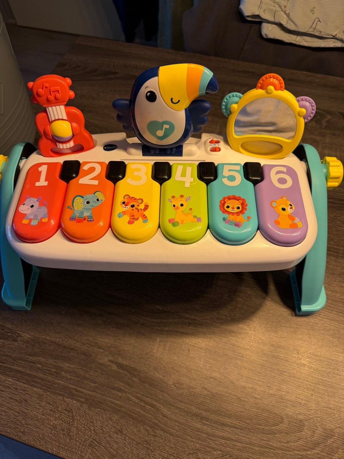VTech Baby dierenvriendjes piano - NIEUW, Ophalen, Nieuw, Overige typen, Met geluid