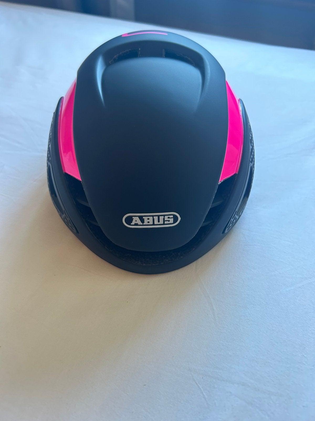 Abus Gamechanger Race Fietshelm Roze, Fietsen en Brommers, Fietsaccessoires | Fietshelmen, Verzenden, Zo goed als nieuw
