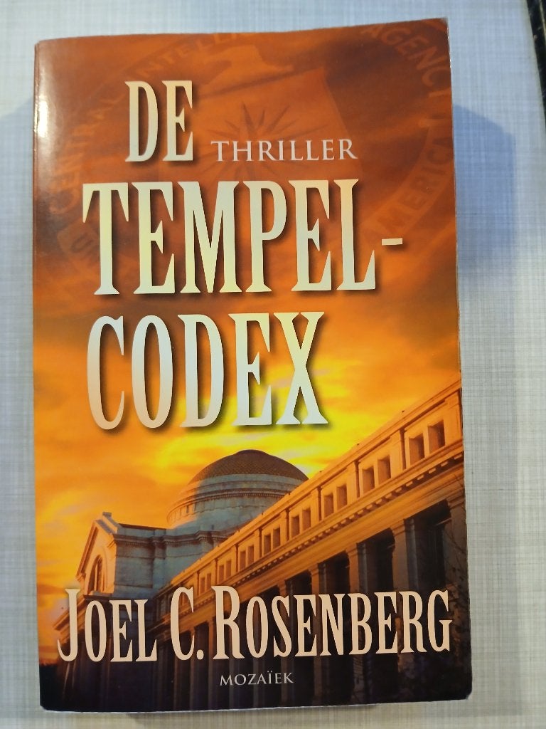 Joel C. Rosenberg - De tempelcodex, Boeken, Thrillers, Zo goed als nieuw, Ophalen of Verzenden