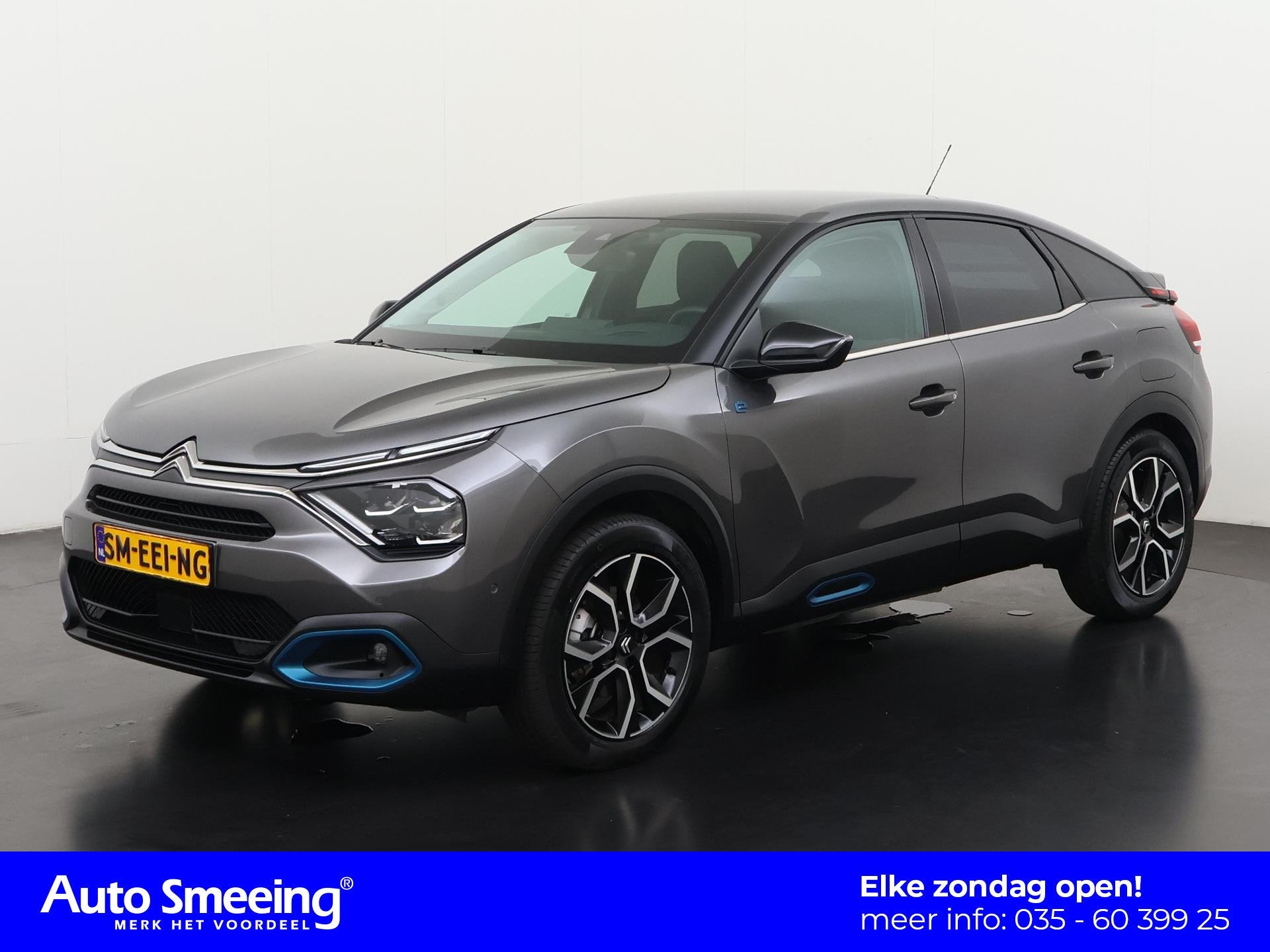 Citroen Ë-C4 Shine 50 kWh | SOH 100% | 3 Fase | Zondag Open, 12 maanden, 136 pk, Gebruikt, 357 km