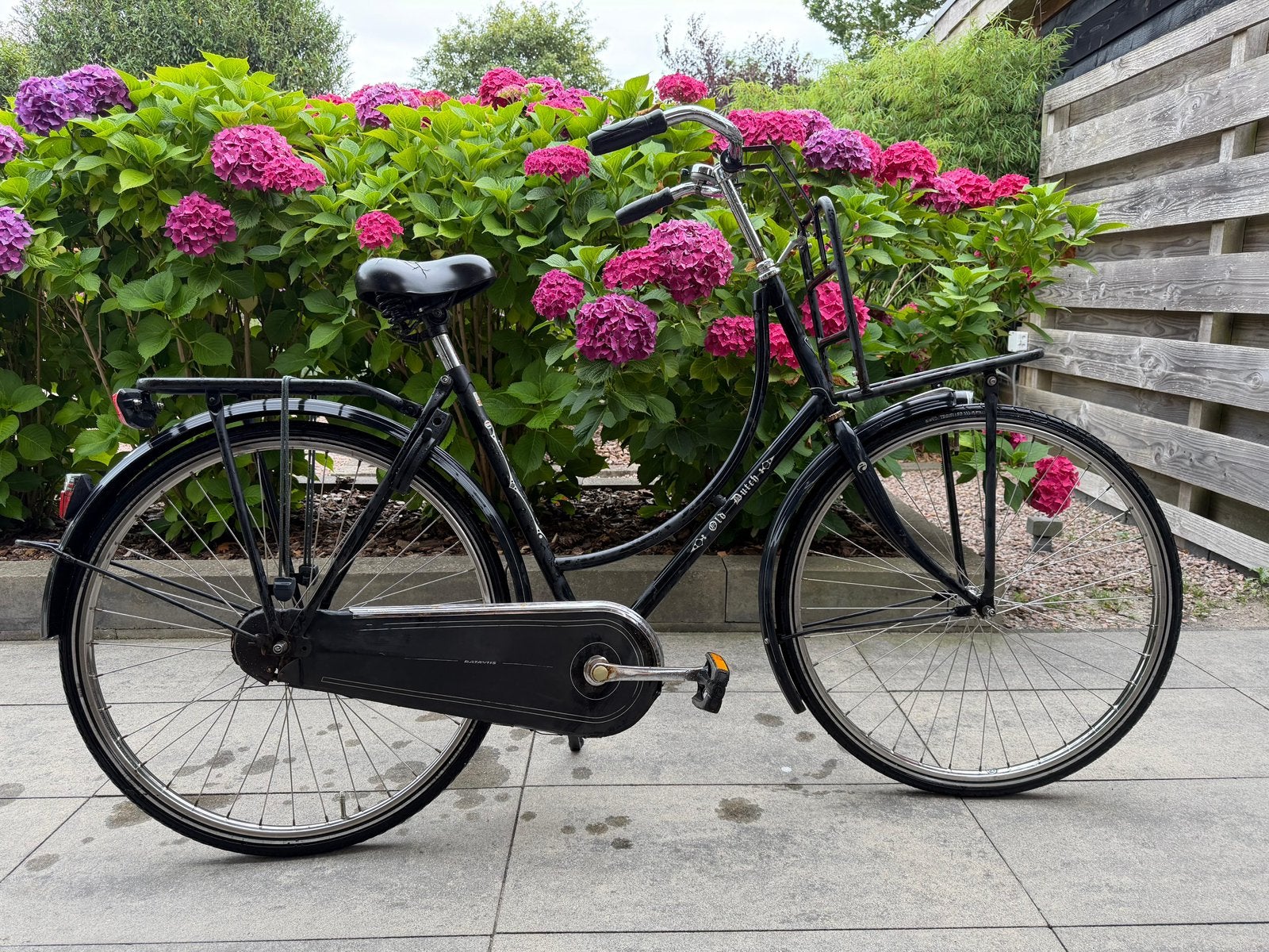 Batavus Old Dutch damesfiets, Fietsen en Brommers, Fietsen | Dames | Omafietsen, 53 tot 56 cm, Ophalen, Gebruikt, Terugtraprem